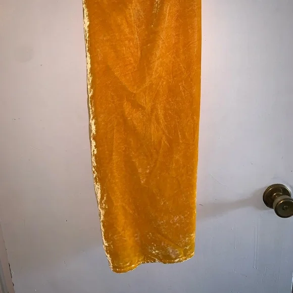 Zara Trafaluc Crushed Velvet Mini Dress - Picture 4 of 5